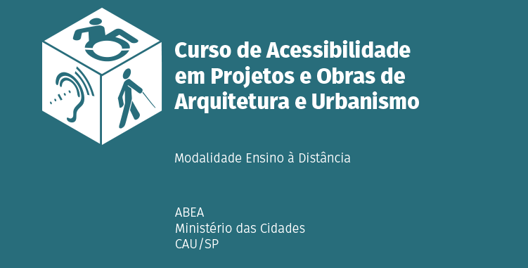 Curso de Acessibilidade em Projetos e Obras de Arquitetura e Urbanismo