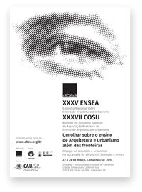 Cartaz do ENSEA/COSU 2016